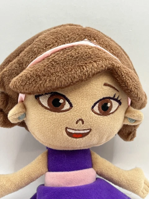 DISNEY JR. LITTLE Einsteins June Plush Beanz 9" Doll Stuffed Toy Girl ...