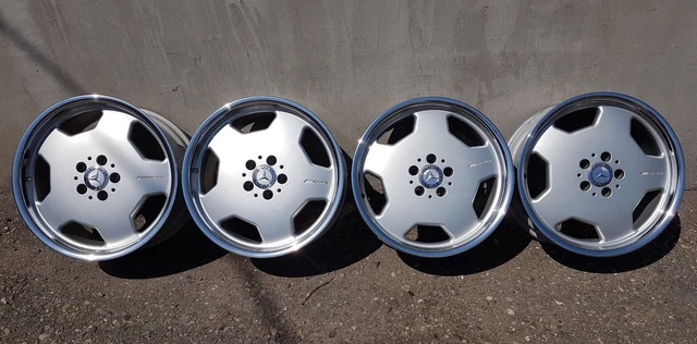A】BBS RS078 9×16H2ET11 1本 キャップ1枚 (w107 123 126 oz amg aero
