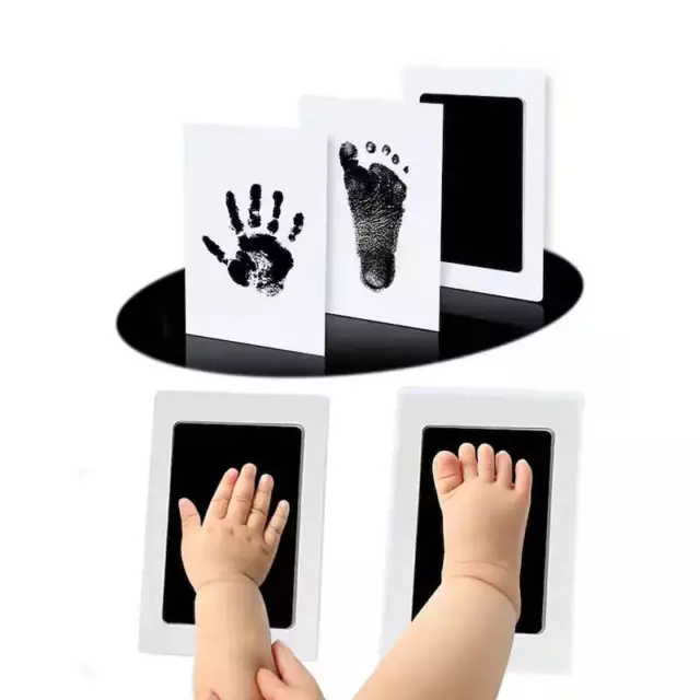 Baby Hand and Footprint Kit with Clean Touch Ink Pads