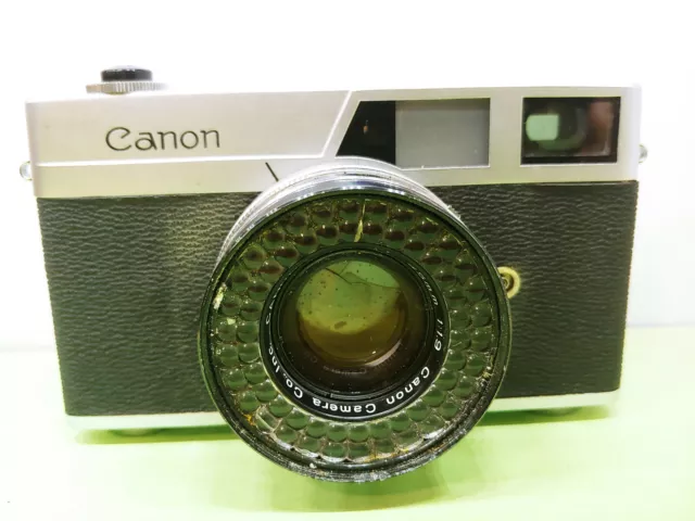 Canon Canonet QL19 35mm Rangefinder Camera