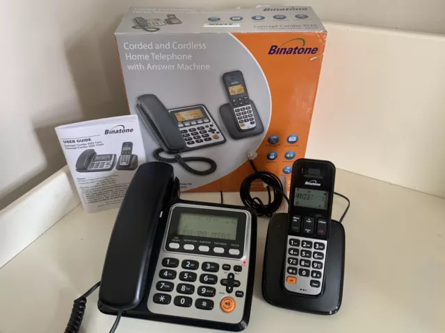 Binatone Concept Combo 3505 Corded And Digital Cordless Telephones