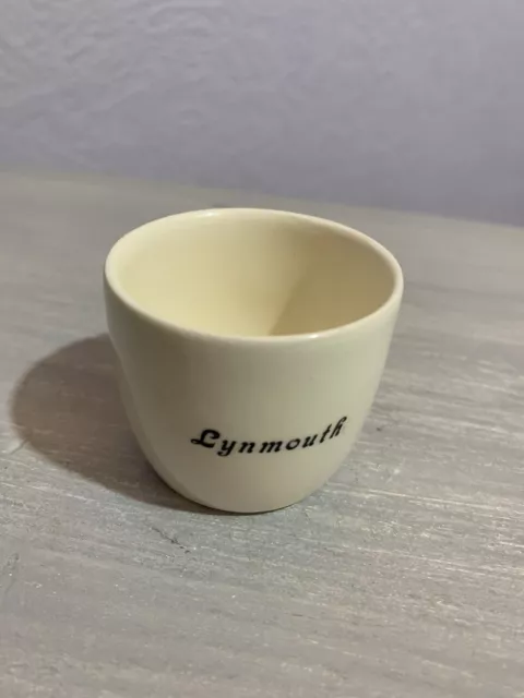 Vintage Greenfield Devon pottery Lynmouth egg cup (replacement)