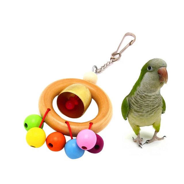 1Pc Parrot Stand Rack Papagei Spielzeug Vogel Klettern Stehen Vogel Biss Spielze 5