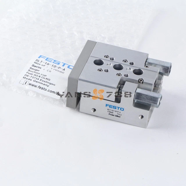 た 1PC New SLT-16-80-P-A 170565 Drive IN BOX 1PC NEW FESTO SLT-16-10-
