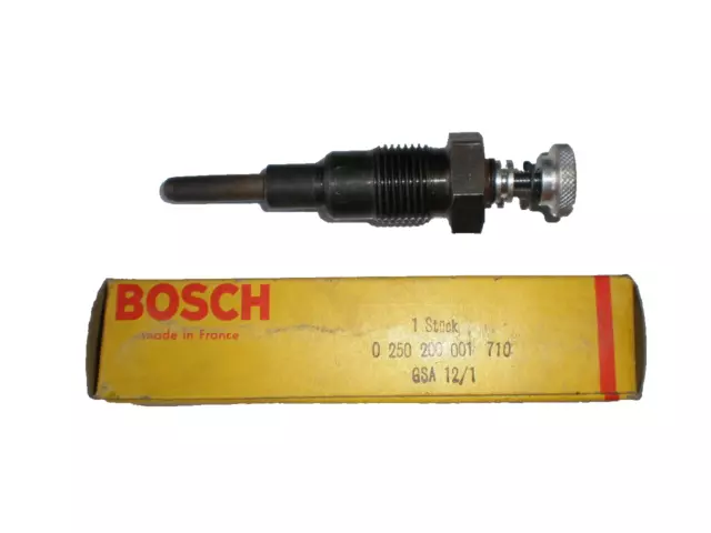 Bosch Classic Glühkerze  Glow Plug GSA 12/1  0250 200 001 KHD Deutz Hanomag