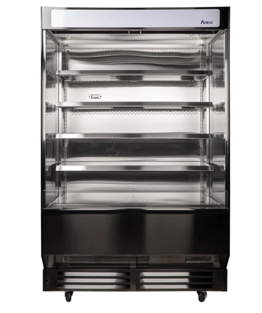 NEW 50" Open Merchandiser Cold Food Display Grab & Go Cooler Atosa AOM-50 #7815