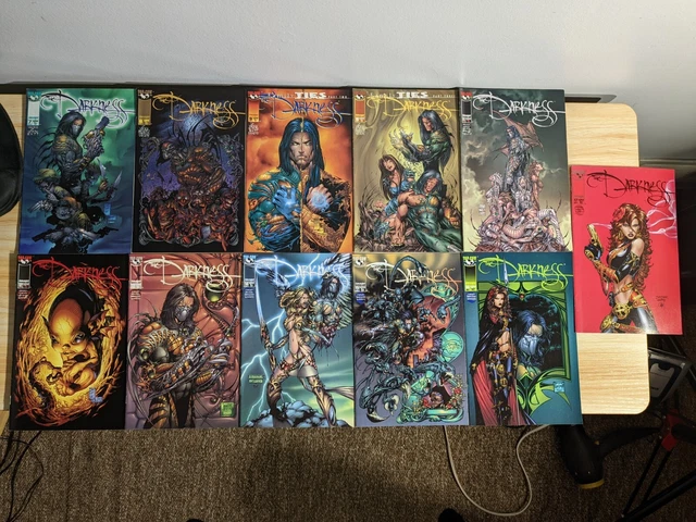 The DARKNESS Comic 11 Book Lot #7-17 Top Cow Image Comics Rare Comics