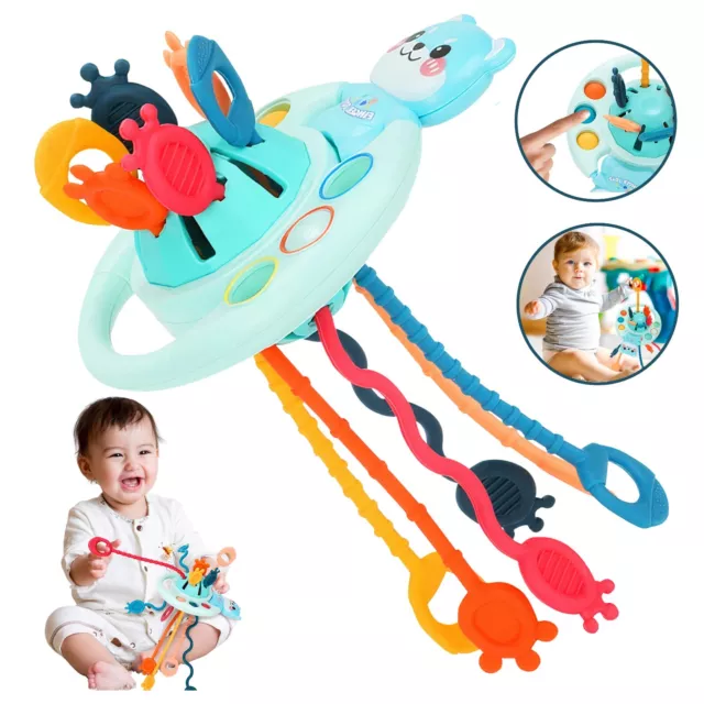 FELLY JOUET BEBE 1 an, Jouet Montessori 6-12-18 Mois, Jeux Sensoriel Crabe,  Joue EUR 15,99 - PicClick FR