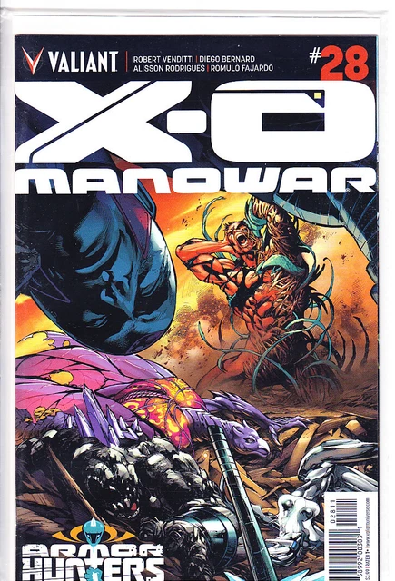 X-O Manowar Vol.3 No.28 Valiant Comics August 2014 Near Mint Armor Hunters