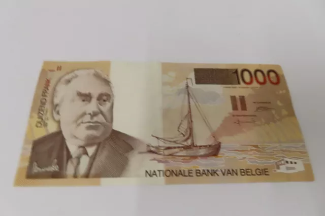 1000  Belgische Franken Schein - Mille  Francs - Banque Nationale De Belgique