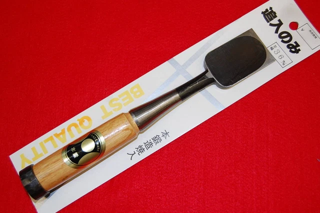 MARUKATSU 30.0 MM Chisel Japanese Woodworking Carpentry Tools Oire