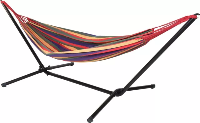 Outdoor Free Standing Garden Hammock with Stand