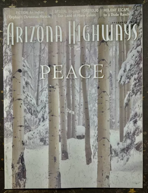 Arizona Highways Magazine- December 2001 -