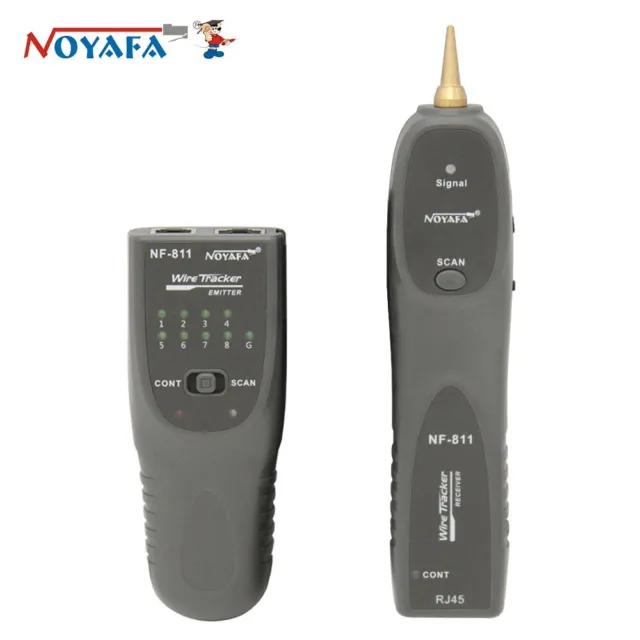 NOYAFA NF-811 Network Cable Tester RJ45 RJ11 Telephone Wire Locator Finder