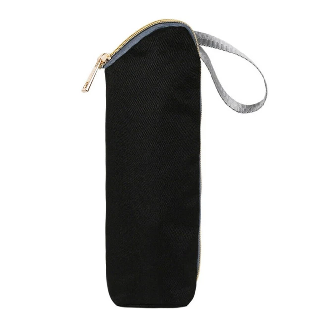 Baby Thermal Stroller Milk Bottle Warmer Bag Hanging Insulation Pouch
