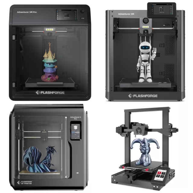 FLASHFORGE FDM 3D Printer Adventurer 5M Pro /5M / 4 Pro / Aquila Pro