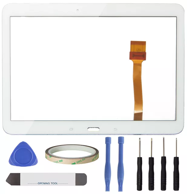 Touchscreen Display Glas Digitizer für Samsung Galaxy Tab 4 10.1" T530 T535 weiß