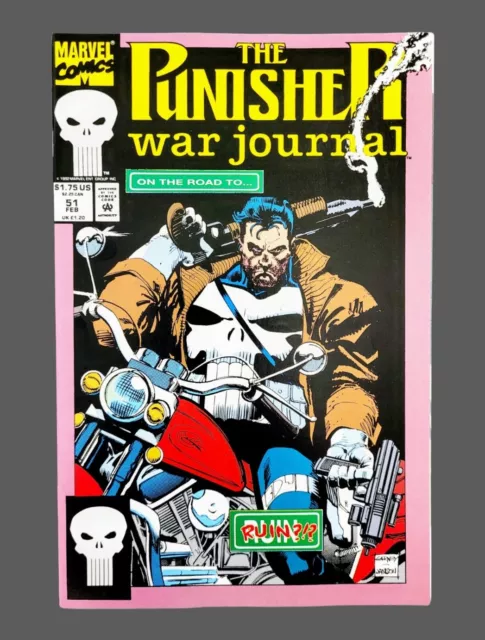 The Punisher War Journal Comic Book Vol 1 #51  Marvel Comics 1993