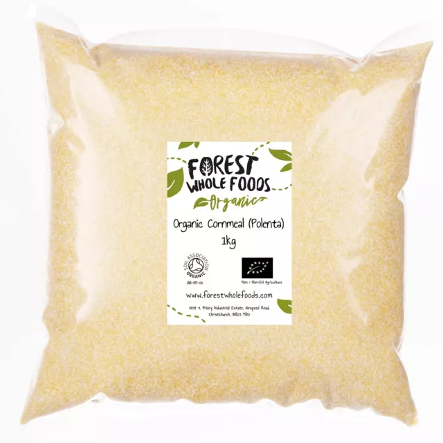 Organic Cornmeal (Polenta) - Forest Whole Foods