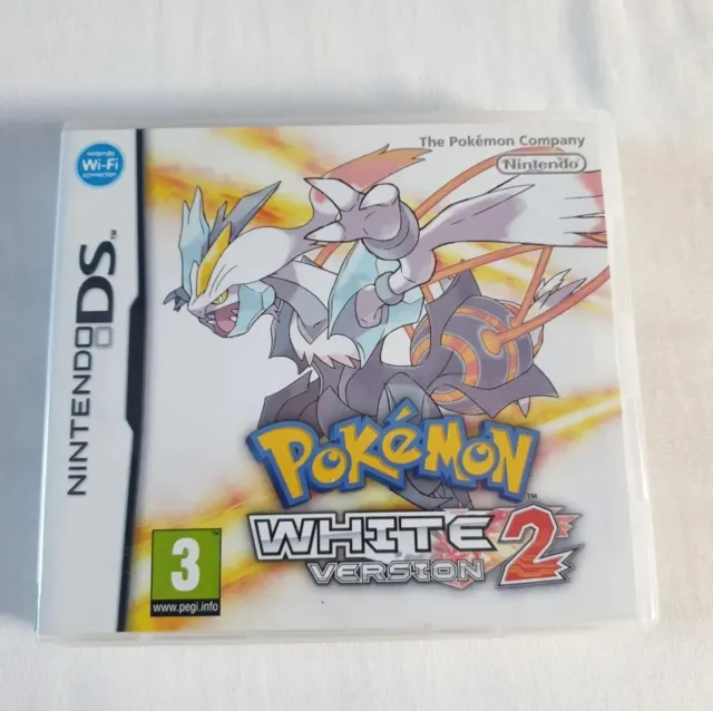 Pokémon Pokemon White Version 2 - Nintendo DS - Case and Manuals Only - No Game