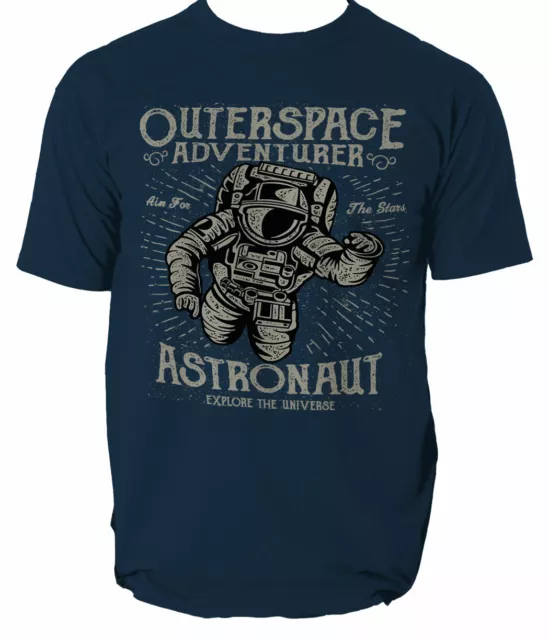 T Shirt Nasa Space Astronaut Geek Nerd Star Big Bang Theory Gift Tops S-3XL