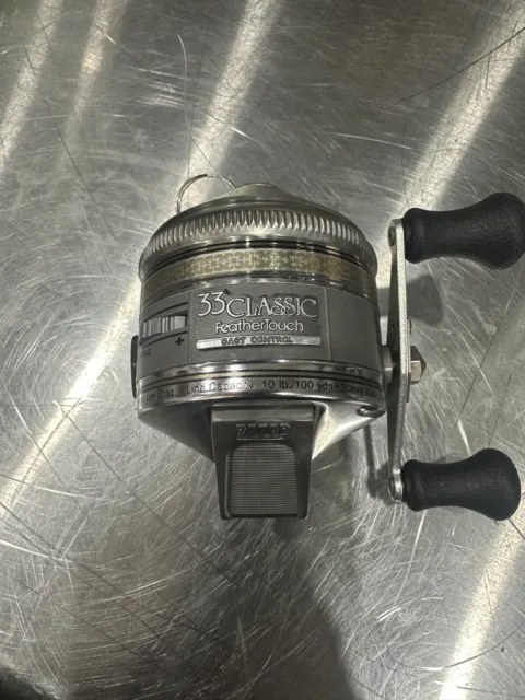 VINTAGE ZEBCO ONE Classic FeatherTouch reel. $17.50 - PicClick
