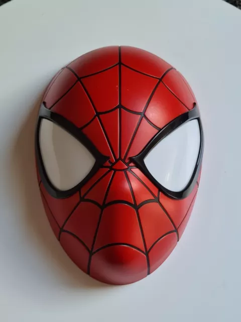 MARVEL Spider-Man Head Philips 25cm 3D FX LED Wall Mount Night Light Up Eyes 3