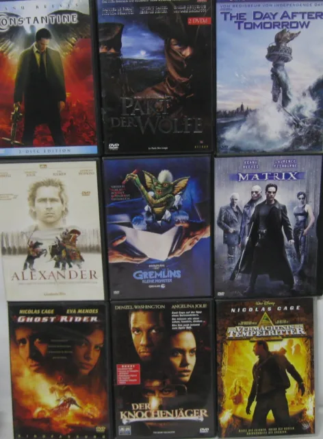 DVD's aus Sammlung zum auswählen - Fantasy Sci-Fi Action Thriller Mysterie Krieg