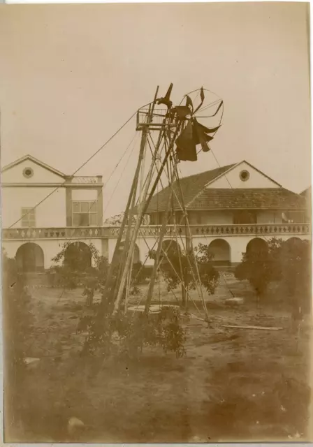 Sénégal, Dakar Vintage citrate print. Afrique Occidentale Française  Tirage ci