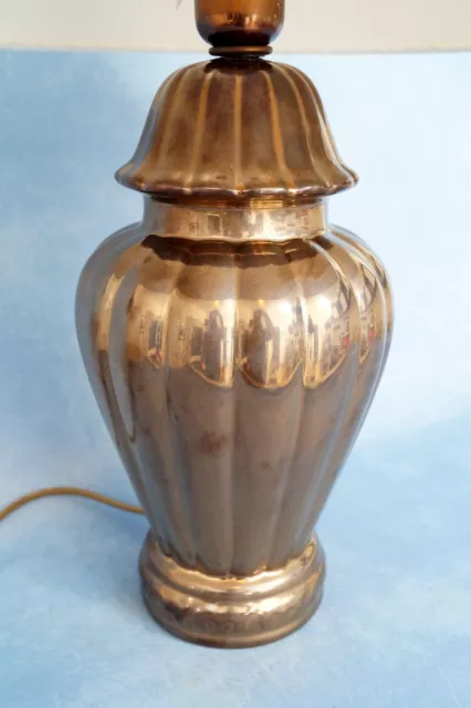 Elegante Jugendstil Art Déco Amphore Schreibtischleuchte Tischlampe 3