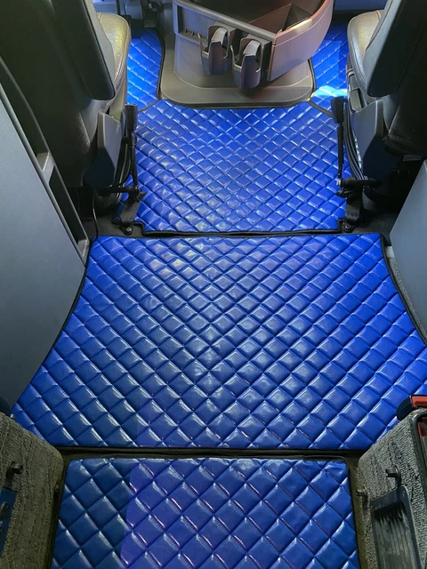 Volvo VNL 860 Eco Leather floor Mats Fits Year Models 2019+
