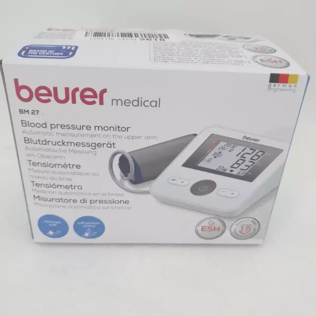 Beurer BM27 Blutdruckmessgerät Oberarm Manschette Blood 27.05 Kontrolle