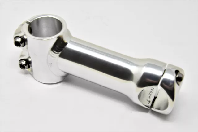 1 1/8" fork Polished Light Alloy Ahead Bike HandleBar Stem 100mm Reach 26.0mm 1 1/8" fork Polished Light Alloy Ahead Bike HandleBar Stem 100mm Reach 26.0mm