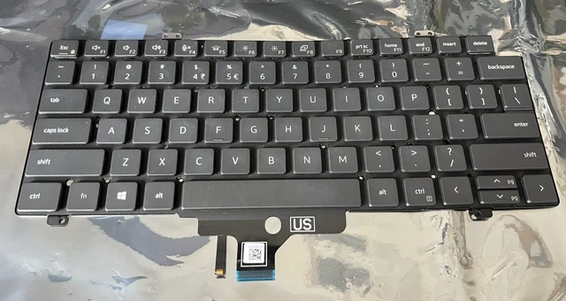 Clavier AZERTY Français De Remplacement Pour Dell Latitude 5420, 5430, 7420 - Réf. 0P9PH6, Rétroéclairé