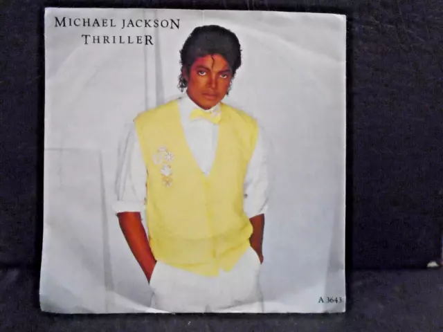 Michael Jackson  " Thriller "  7"  45  Ex+ Cond.in Pic Sl.