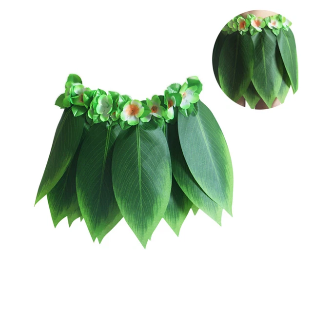 1 Pc Hawaiian Hula Jupe Tropical Danseur Jupe Jupe Tenue 11