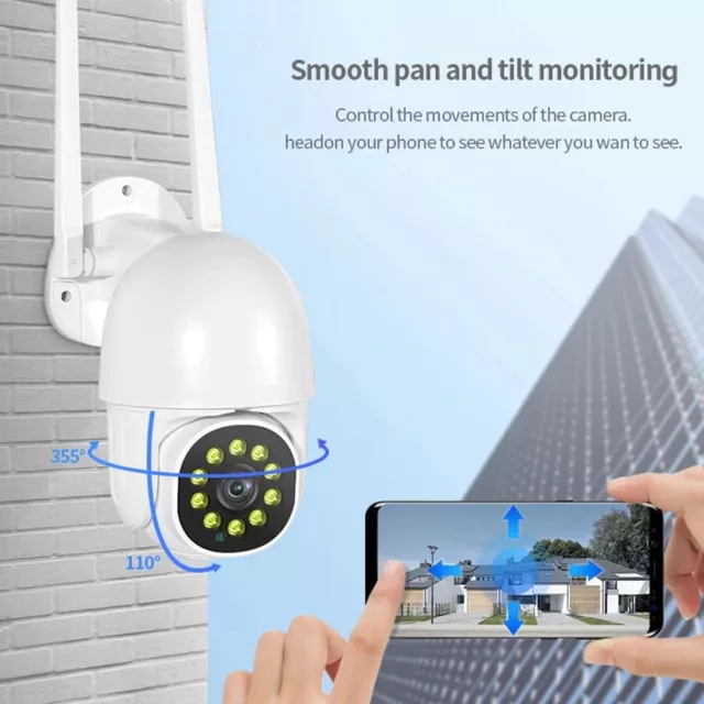 1080P HD IP Camera Outdoor Security CCTV PTZ WIFI Wireless Home Surveillance CAM 3