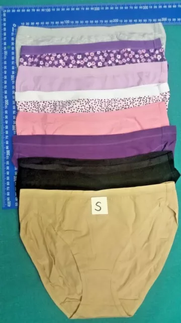Women Ladies 5 Pack Panties Two Styles Seamless Thongs Cool