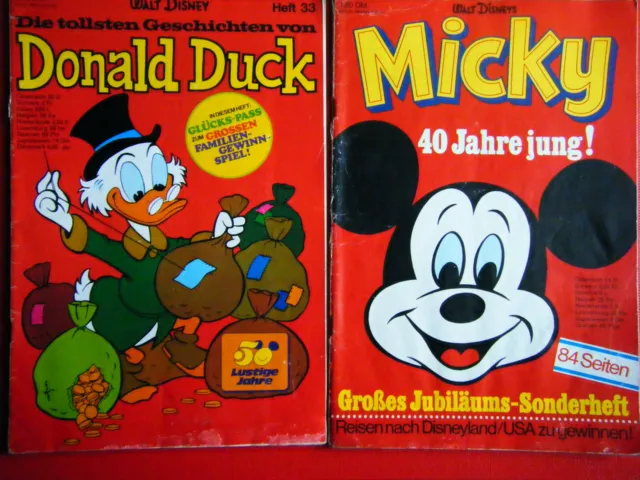 1 Heft aussuchen:  Ehapa:" Die Tollsten Donald Duck,oder Micky 40 Jahre" (-3-)