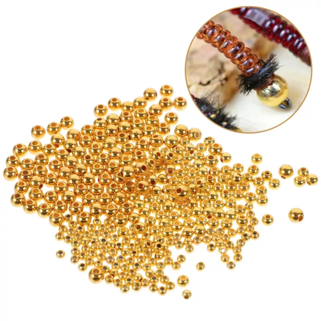 High-Quality Tungsten Fly Tying Beads - 300 Pieces