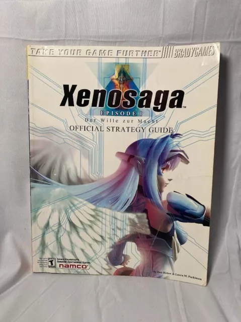 Xenosaga Episode I (1) Official Strategy Guide Brady Sony PlayStation PS2 Namco