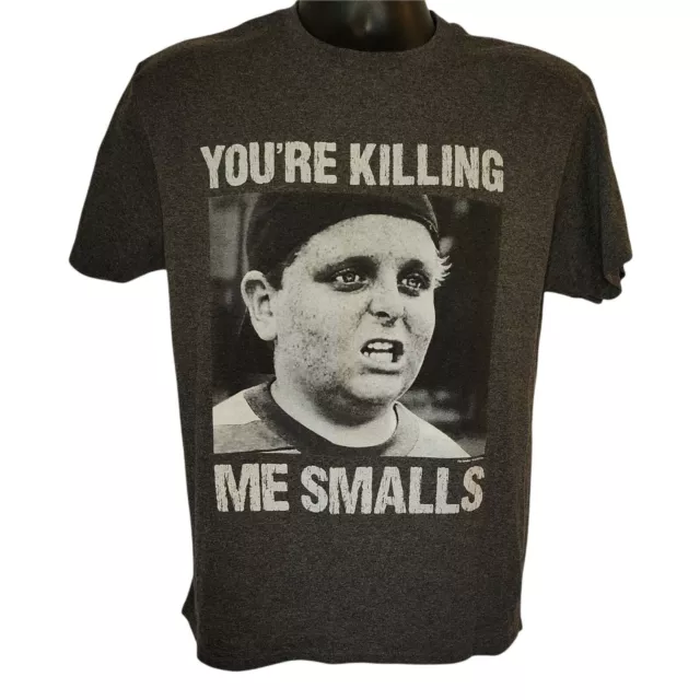 The Sandlot “You’re Killing Me Smalls” Mens Size Medium Gray  Graphic Tshirt