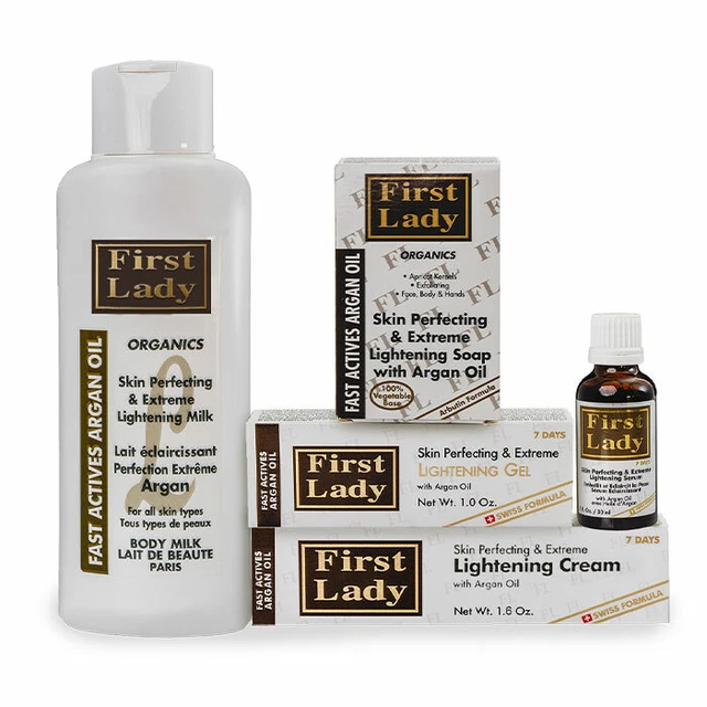 FIRST LADY ARGAN Oil Skin Lightening Lotion / Serum / Soap / Gel