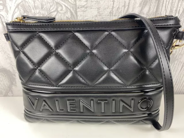 Valentino by mario valentino signoria quilted cross body bag in sales black