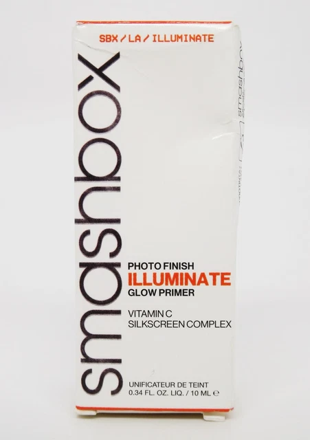 Primer de brillo iluminado con acabado fotográfico Smashbox con complejo de serigrafía - 0,34 oz.