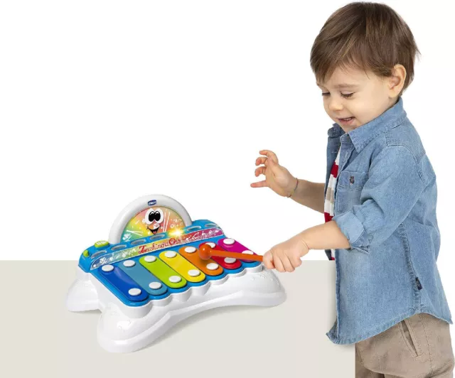 Xilofono Arcobaleno Strumento Musicale Prime Attività per Bambini 1+ Anni CHICCO 2