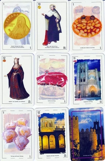 Baraja Española, Playing Cards Deck, De Avila