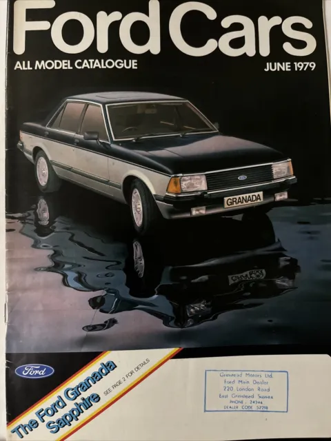 Brochure auto - 1979 Ford Range - UK