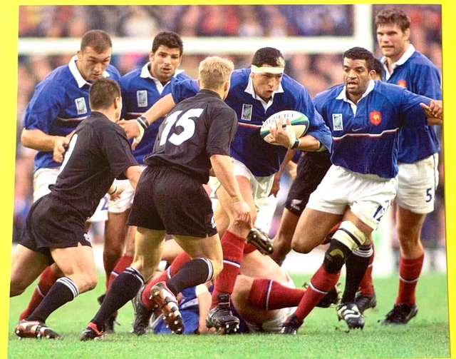 Carte Rookie John Kirwan (All Blacks) – Édition Française 1993, Format 19x16
