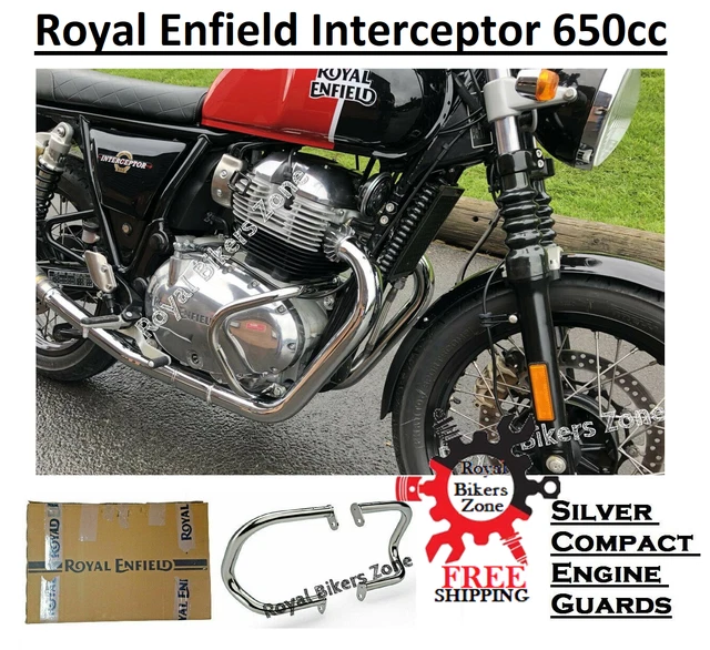 ROYAL ENFIELD &GT 650 Sump guard & Compact Engine Guard & Oil Filter